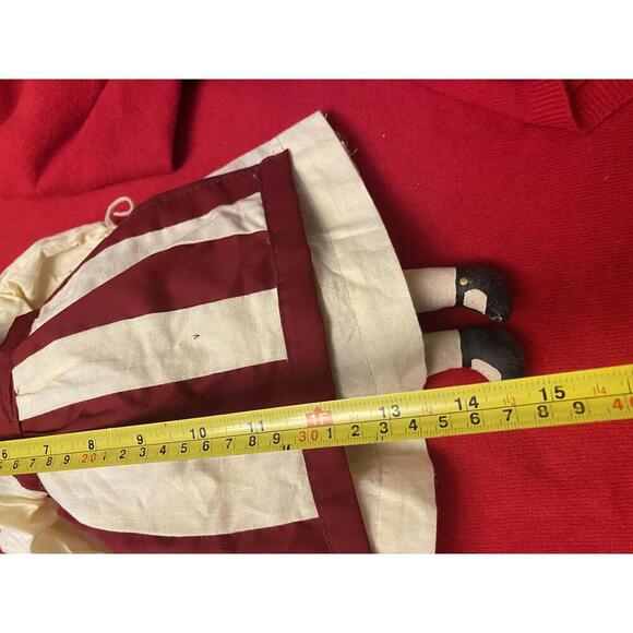 Vintage Betsy Ross Cloth Doll with Patriotic Dress - Picture 9 of 10